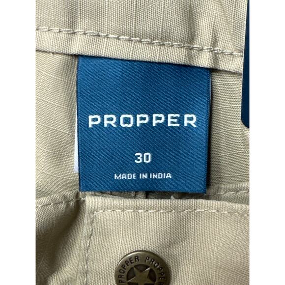 NWT Propper Men's Tan Lightweight Tactical Cargo Shorts - Size 30 (30x9) - Picture 4 of 7